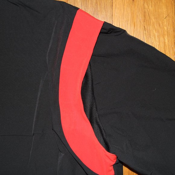 Nike Ohio State Buckeyes 1/4 Zip Football Coaches Jacket Mens L Black - Picture 6 of 6